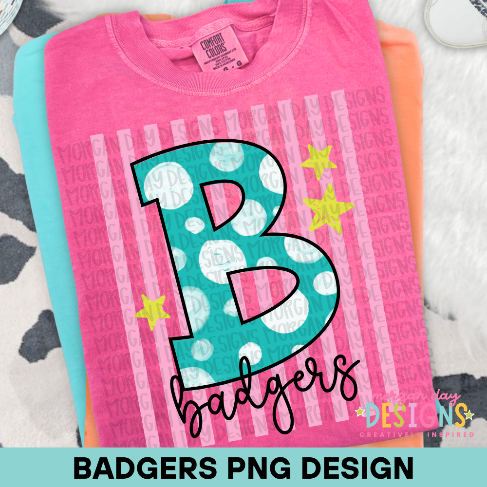 Badgers PNG Design