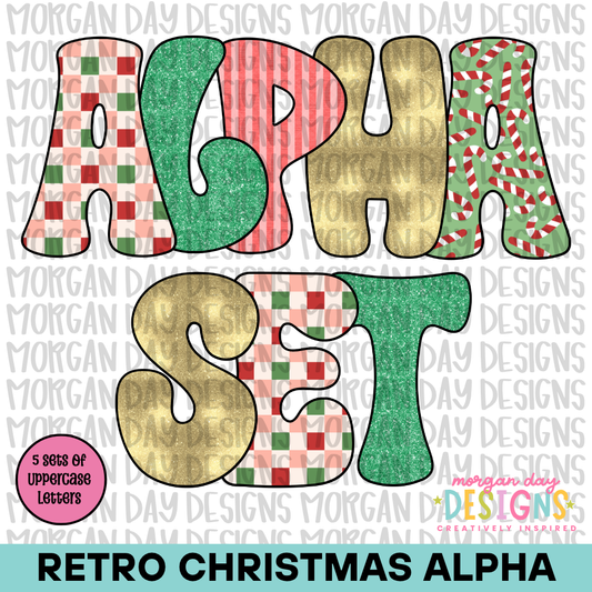 Retro Christmas Alpha