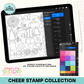 Cheer | Procreate Stamp Collection + Color Palette