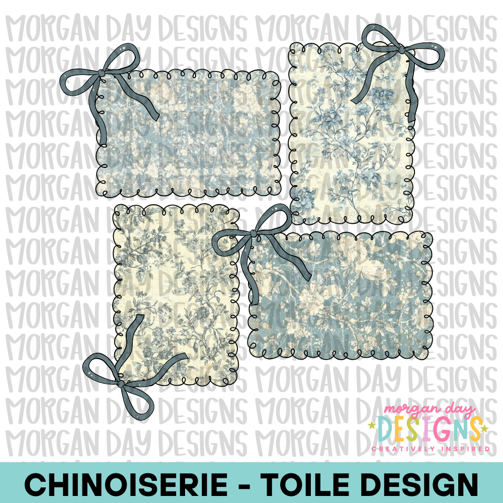 Chinoiserie - Toile PNG Design