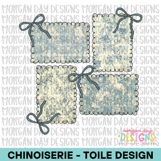 Chinoiserie - Toile PNG Design