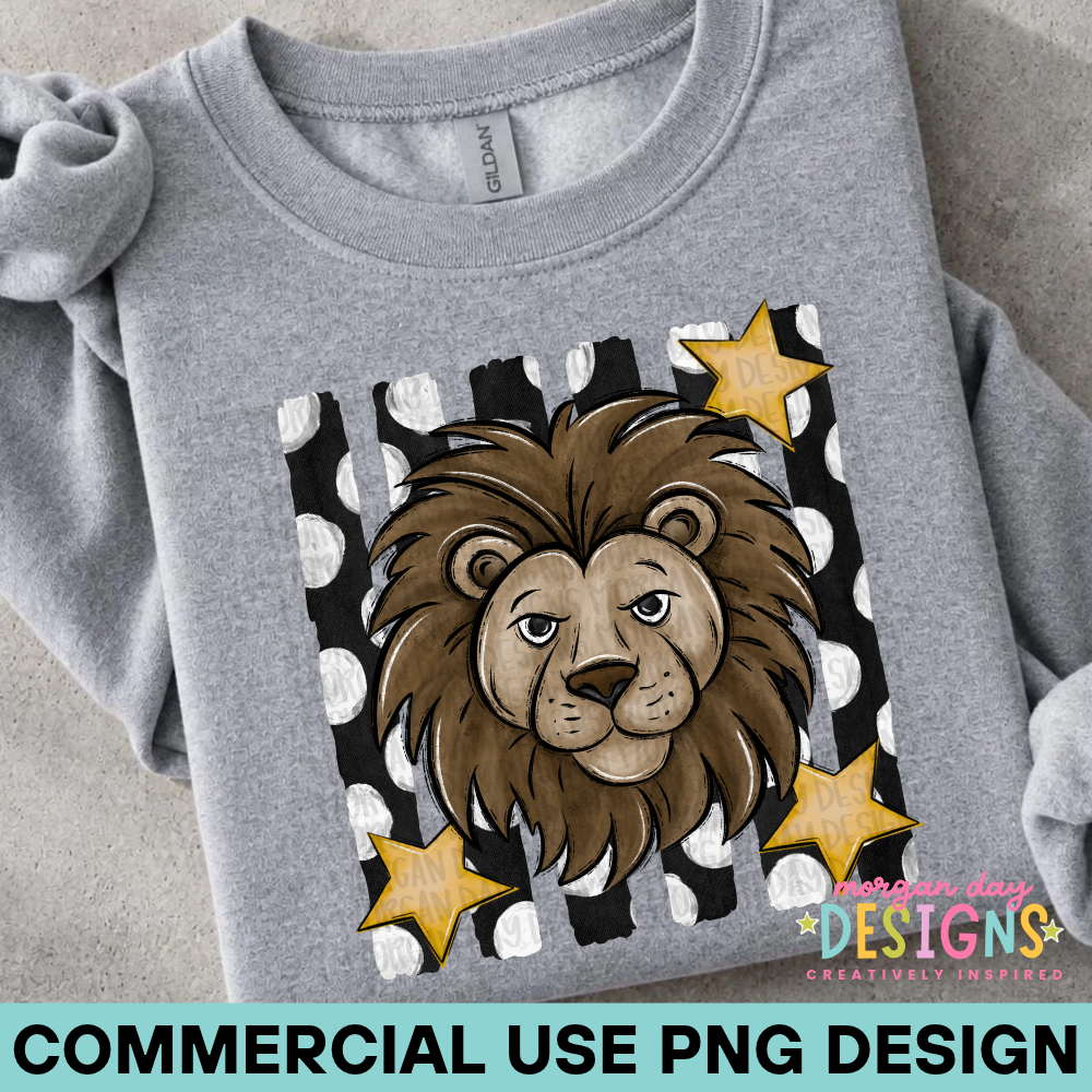 Lion Mascot PNG