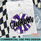 Custom Cheer Purple PNG