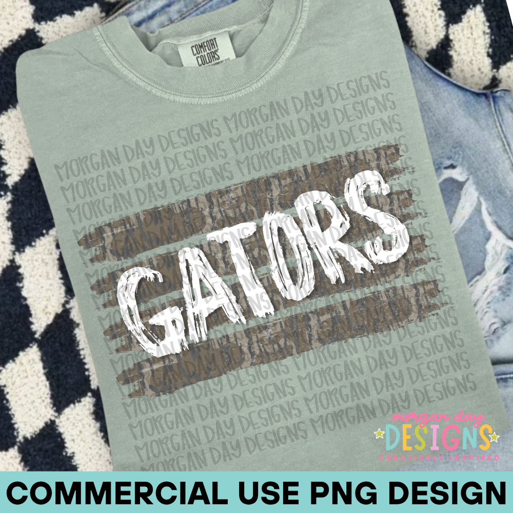 Camo Gators PNG