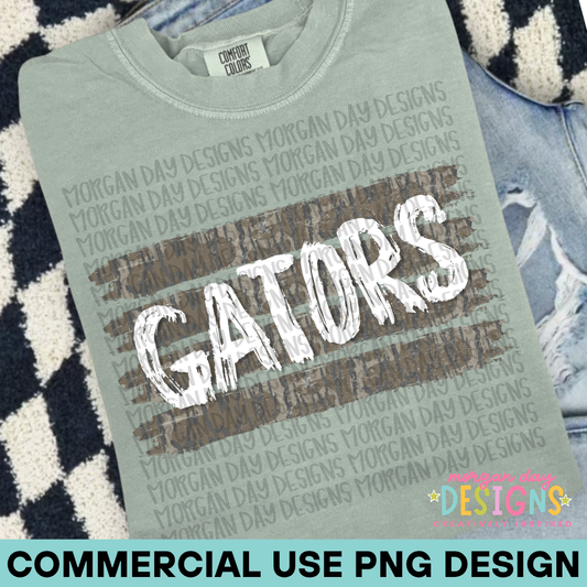 Camo Gators PNG