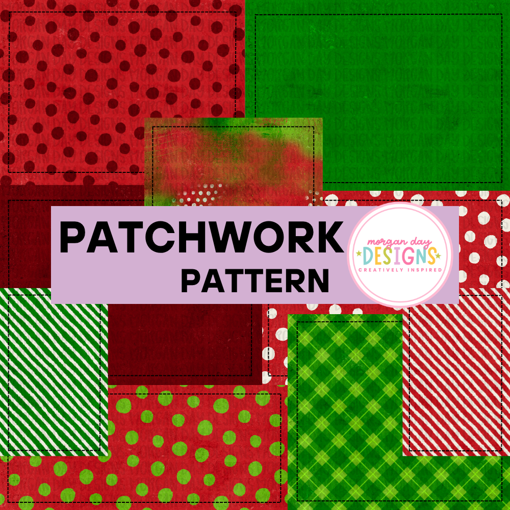 Christmas Patchwork Pattern
