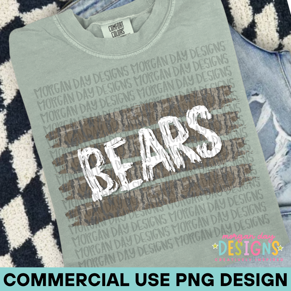 Camo Bears PNG