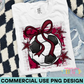 Preppy Soccer Maroon PNG Design