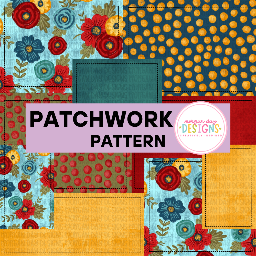 Floral Patchwork Pattern