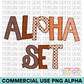 Fall Alpha Set