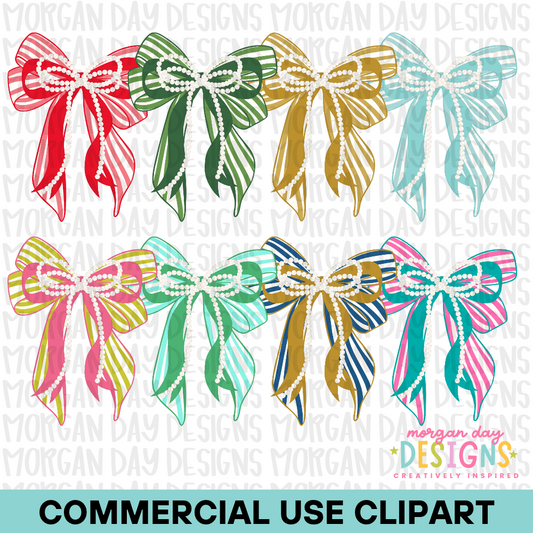 Christmas Bow Clipart