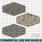 Camo Patch PNG Bundle