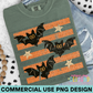 Halloween Bats PNG Design