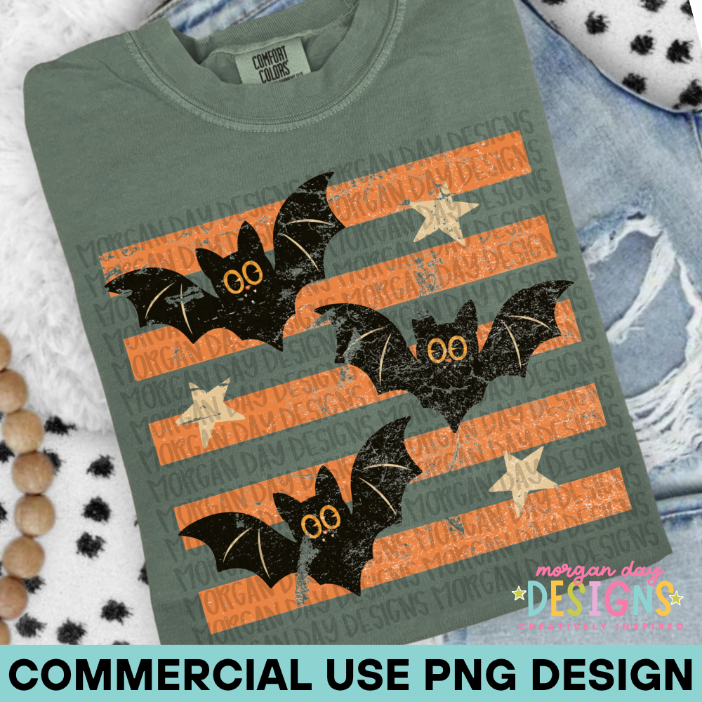 Halloween Bats PNG Design