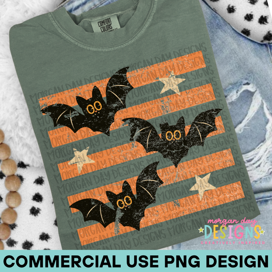 Halloween Bats PNG Design