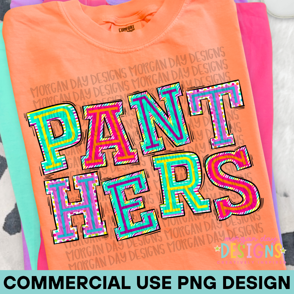 Panthers PNG Design
