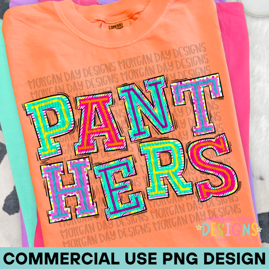 Panthers PNG Design