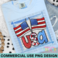 USA PNG Design