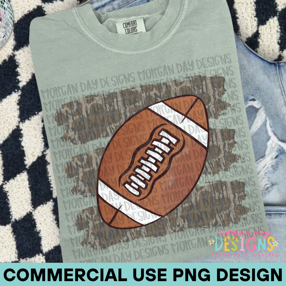 Camo Football PNG