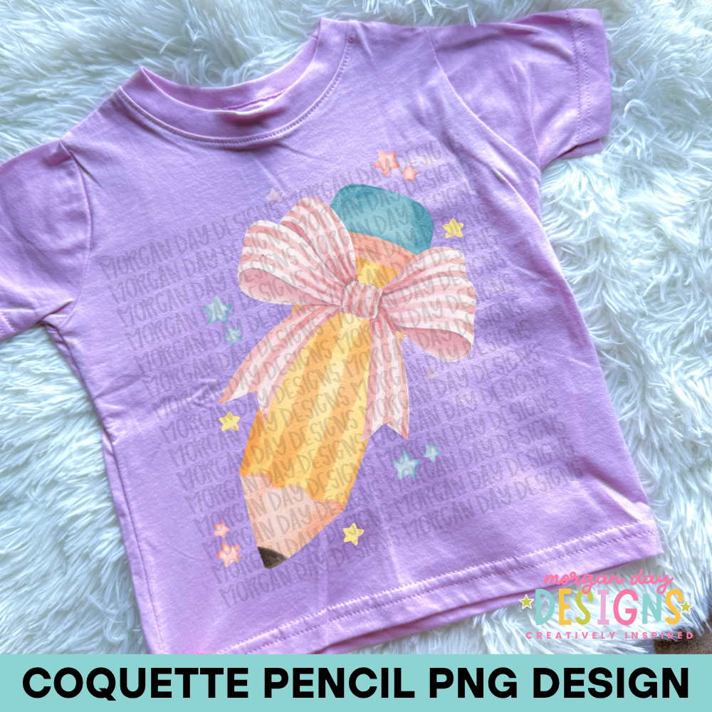 Coquette Pencil PNG Design