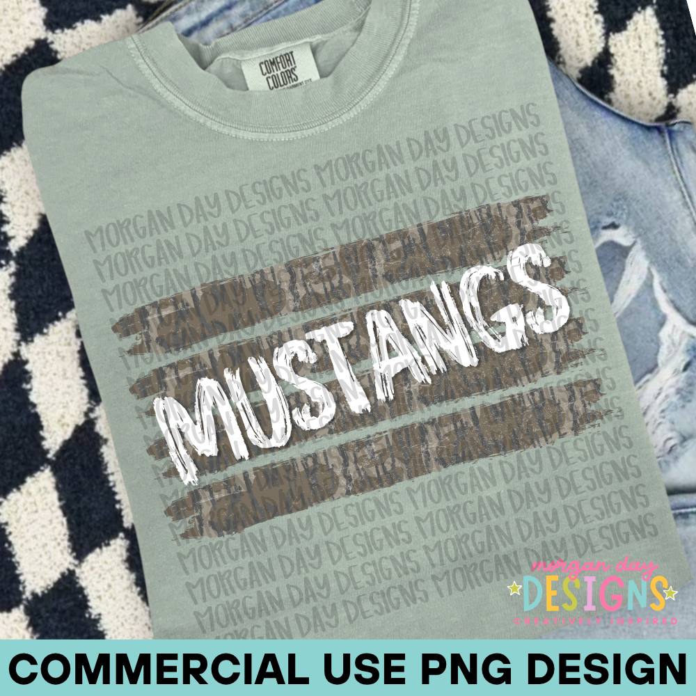 Camo Mustangs PNG