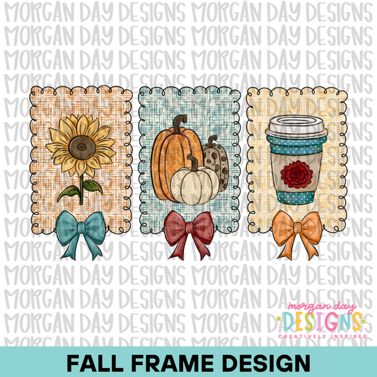 Fall Frame PNG Design