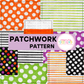 Halloween Patchwork Pattern