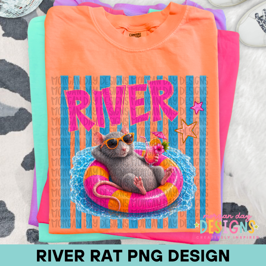 River Rat PNG Design