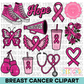 Breast Cancer Awareness Clipart Bundle