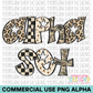 Camo Checkered Cheetah Dots Alpha Set