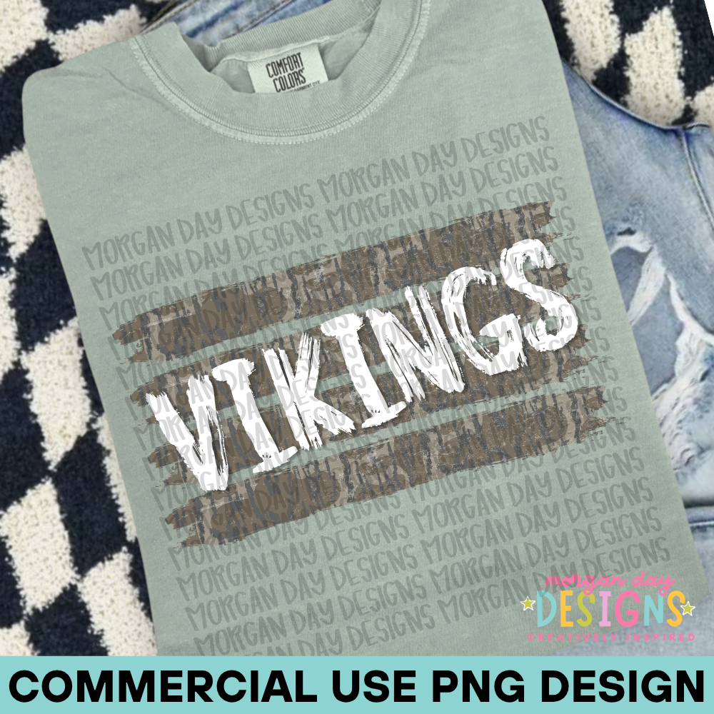 Camo Vikings PNG