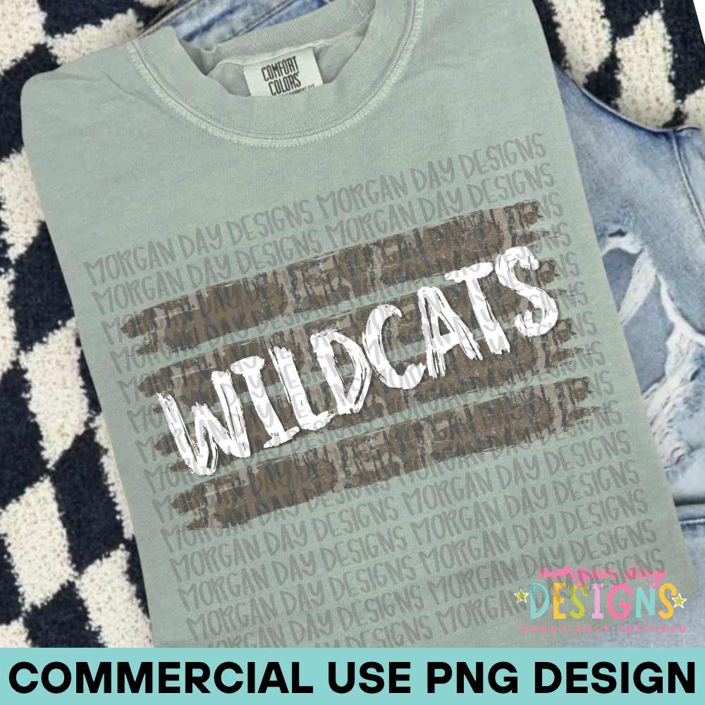 Camo Wildcats PNG