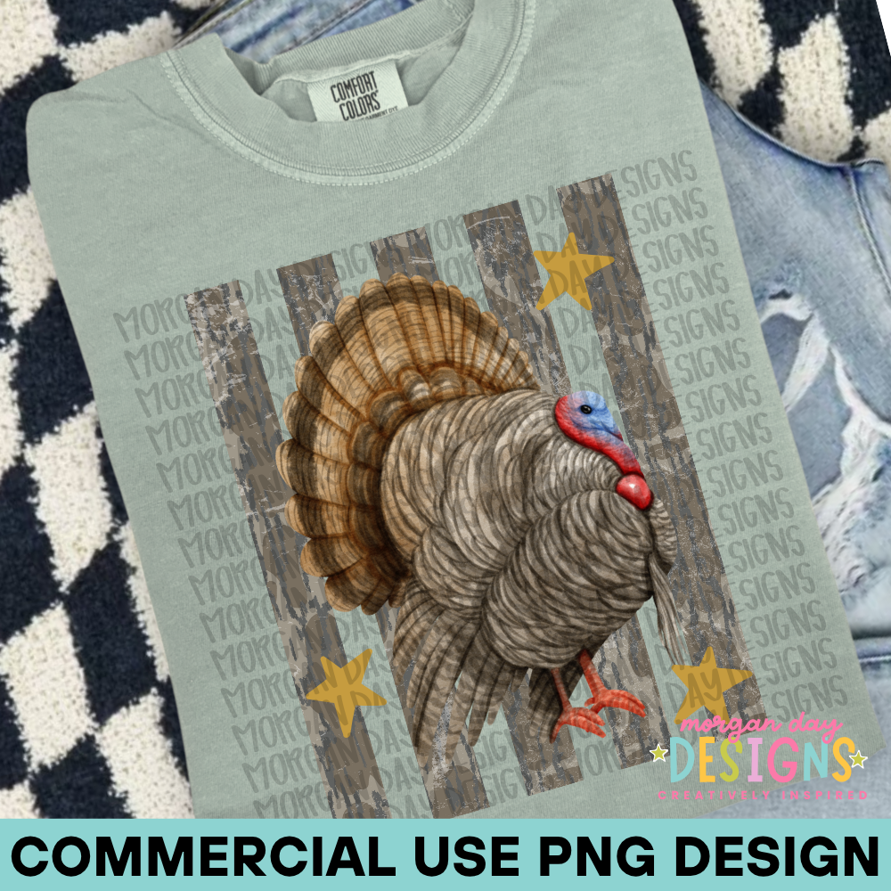 Camo Turkey PNG