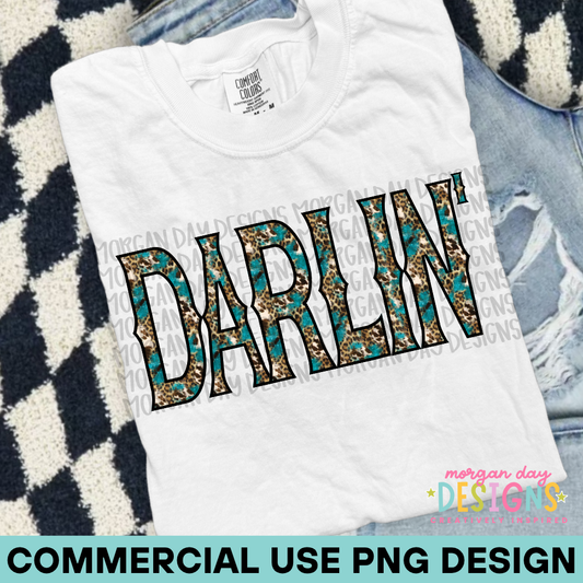 Western Darlin PNG Design