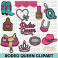 Rodeo Queen Clipart Bundle
