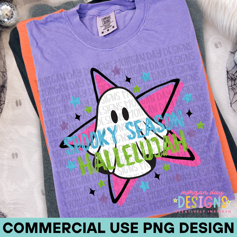 Spooky Season Hallelujah PNG