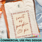 Sweet as Pumpkin Pie PNG
