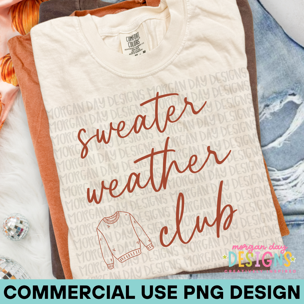 Sweater Weather Club PNG