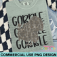 Gobble Gobble Camo Turkey PNG
