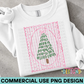 Pink Christmas Tree PNG