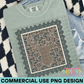 Camo Deer Stamp PNG