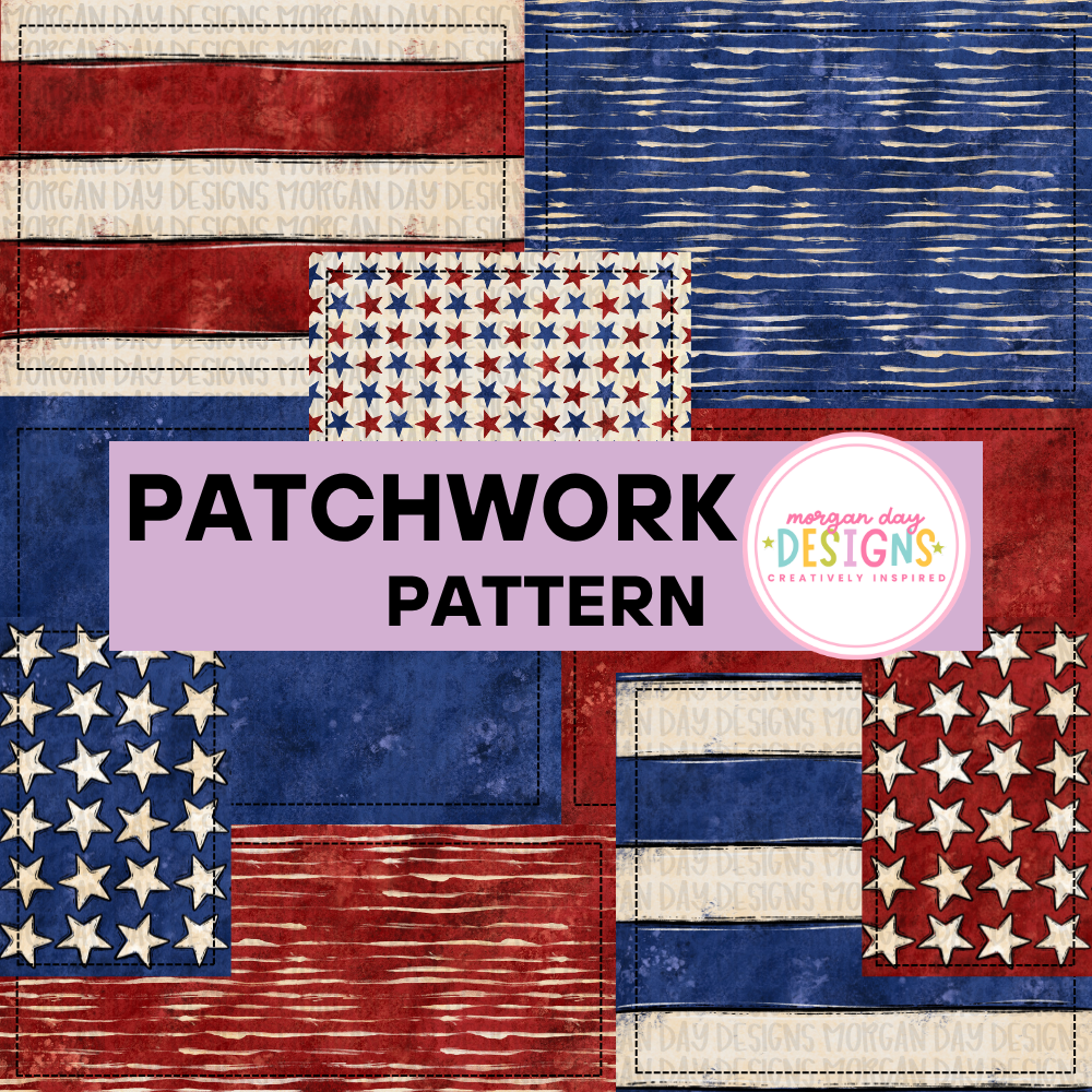 Patriotic Patchwork Pattern