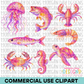 Ocean Clipart Bundle