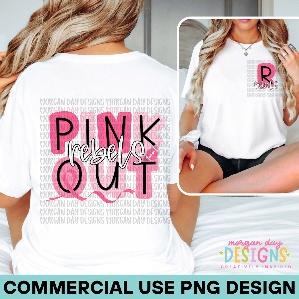 Pink Out Rebels PNG