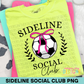 Soccer Social Club PNG Design