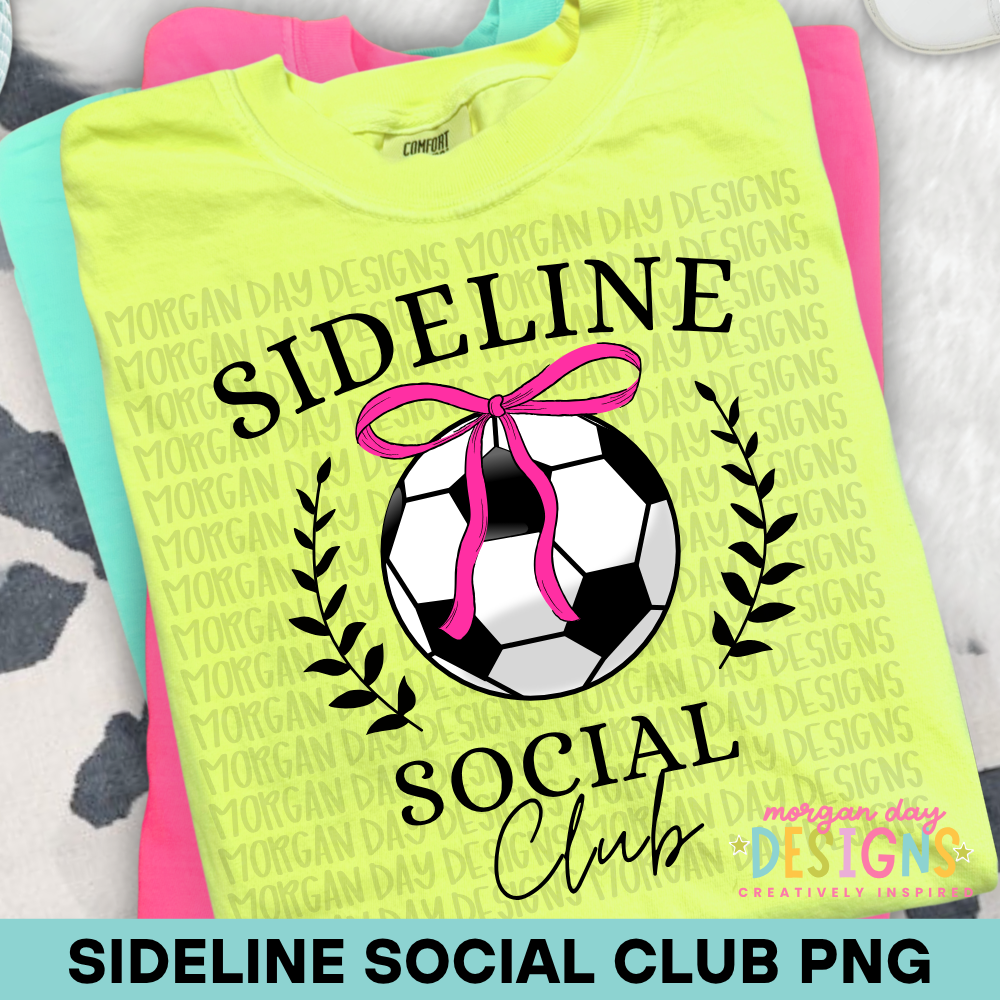 Soccer Social Club PNG Design