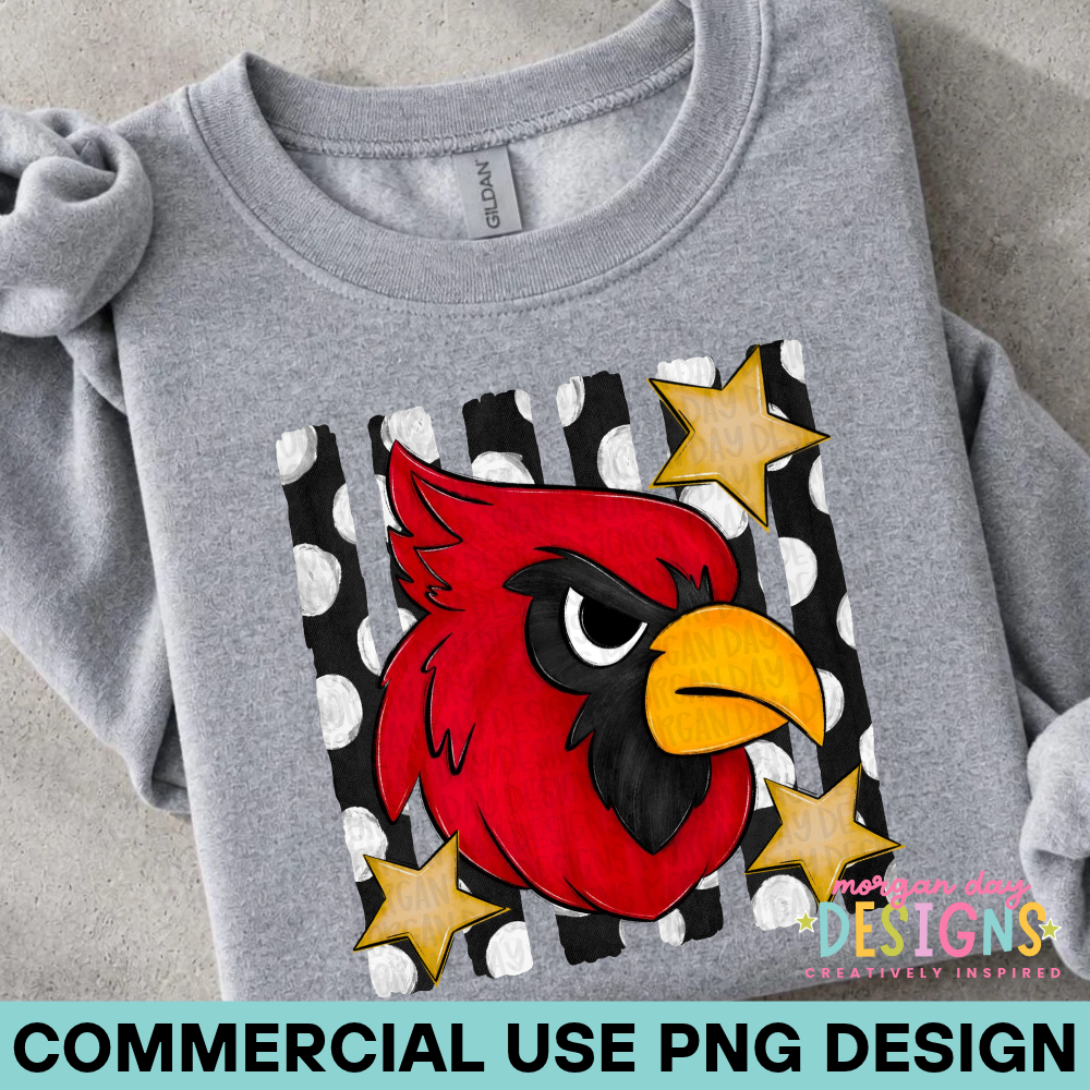 Cardinal Mascot PNG