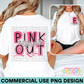 Pink Out Eagles PNG