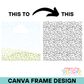 Dalmation Background Canva Frame