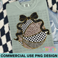 Leopard Camo and Checkered Basketball PNG